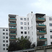 Fassadensanierung an Wohnhäusern