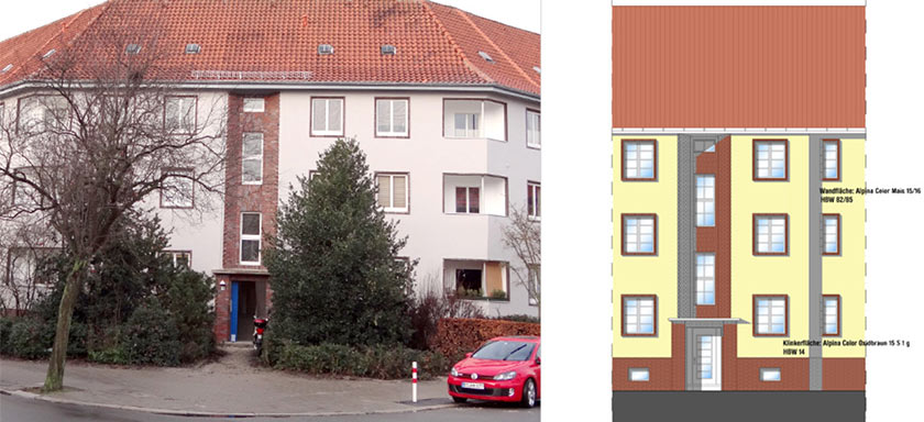 SANIERUNG : Energetische Sanierung von denkmalgeschützten Gebäuden, Braunschweig Siegfriedviertel
